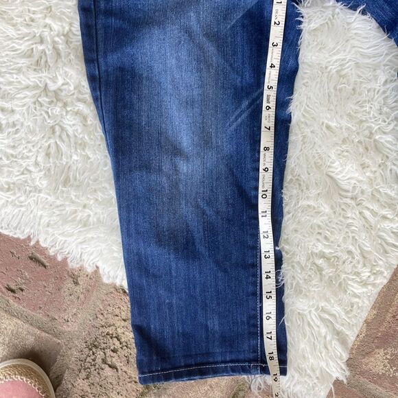 INC Denim Thick Stitch Bermuda Shorts Size 6 - Picture 9 of 12